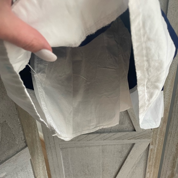 Gymboree Toddler size 2T Summr boho beach dress  blue white button up - Picture 3 of 6